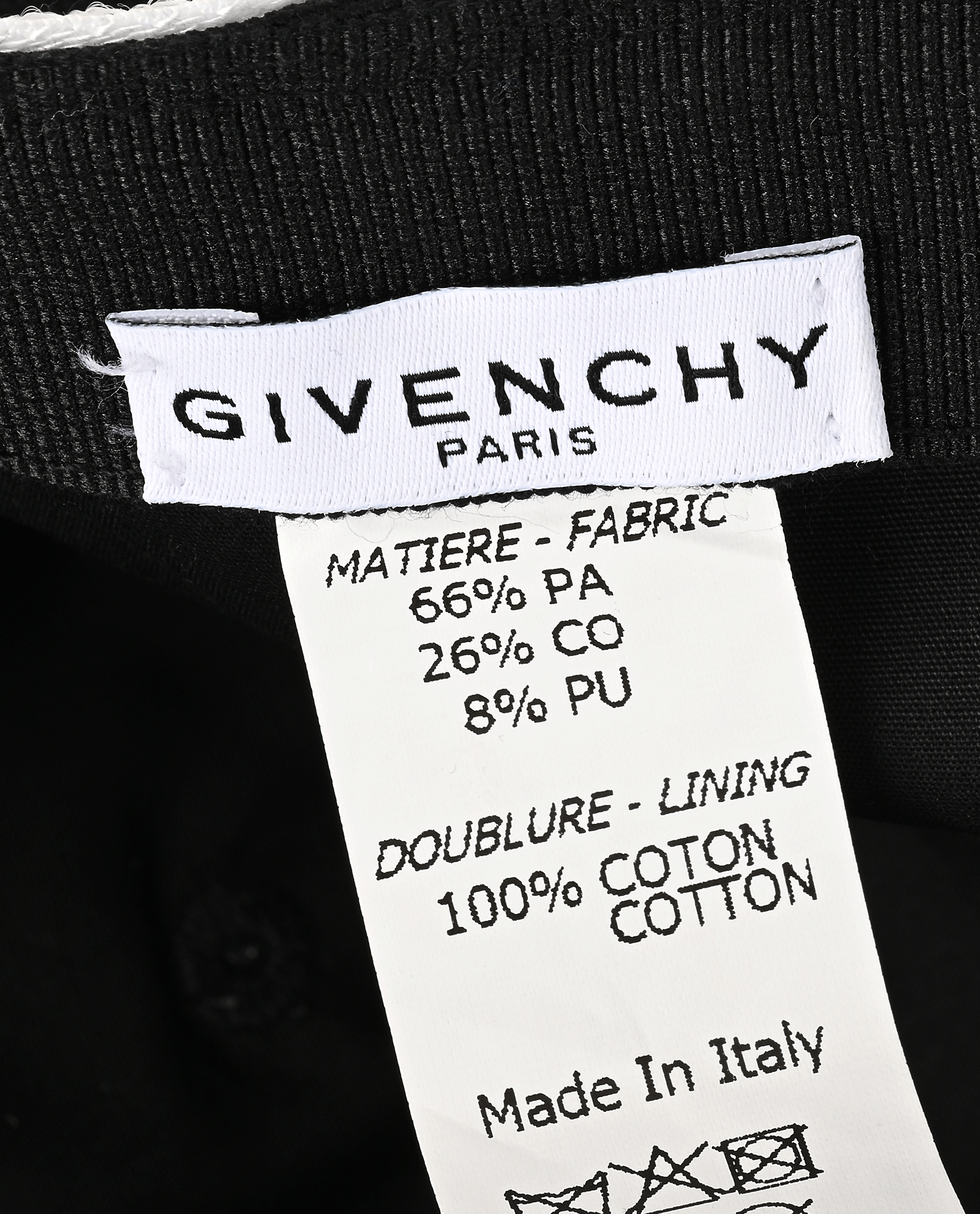 Givenchy Logo Trim Baseball Cap, &pound;80, Accessories, Black, Polyester (Polymer), Other view